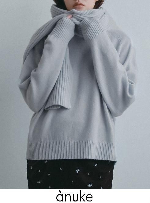 Rakuten - 【予約】(PT5倍〜7/5) anuke アンヌーク Wool Crewneck Tops★ 26秋冬.予約 62620535 カットソー 入荷予定 : 11月中旬〜 26冬受注会