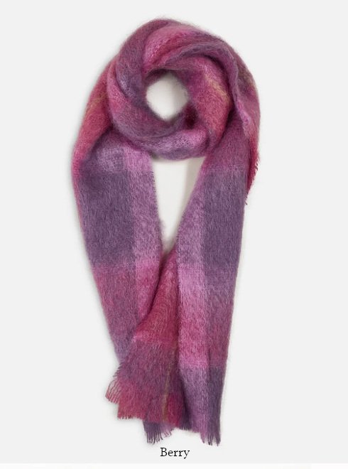 【即日出荷】ファイナルセール50%OFF! Cushendale カシュヘンデール DRUMIN SCARF 23秋冬. CUS072015 マフラー・ストール インポート　大判マフラー　アイルランド　チェック柄　小物 【ラッピング】 hearty-select-10047226 HeartySelect 楽天市場店 サンプル画像2