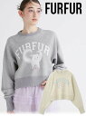 【即日出荷】(期間限定20 OFF~5/9) FURFUR ファーファー 樋上公実子コラボ“Mira”スウェット 24春夏 RWCT241079 スウェット パーカー【furfur】【新作】トップス