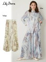 【即日出荷】セール50%OFF L Ily Brown リリーブラウン tabbypatternプリーツパンツ 21春夏 LWFP211050 パンツ 21春アイテム 21夏アイテム 2021夏 ボトム(4)
