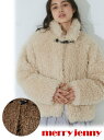 (2BUY10%OFF)ファイナルセール30%OFF! merry jenny メリージェニー poodle collar fakefur coat 23秋冬 282350101801 ファー・ムートン 　アウター