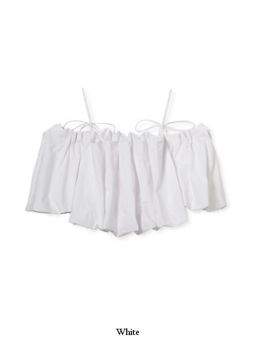 【即日出荷】(10%OFF&400円OFF~3/20) snidel スナイデル オフショルタックバルーンブラウス 26春夏 SWFB261168 シャツ・ブラウス トップス【新作】