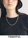  TODAYFUL トゥデイフル Chain Choker Silver925 24秋冬3 12110922 12990908 ネックレス チョーカー チェインチョーカー 吉田玲香  アクセサリー 2024春夏コレクション.