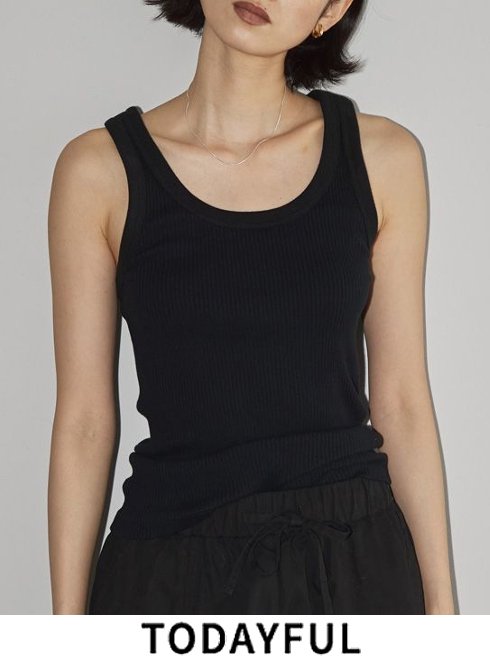 ¨в١(5/121000OFF) ˾ɲá TODAYFUL ȥǥե Seamless Rib Tanktop 232 12310605 󥯥ȥåסΡ꡼֥ȥåץ  쥹֥󥯥ȥå ʡ 쥤䡼  ǥ ڿ2023winter