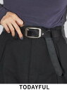 【予約】【待望追加】 TODAYFUL トゥデイフル Vintage Leather Belt 25秋冬予約4 12011063 12191001 吉田玲香 ヴィンテージレザーベルト 小物【todayful】 春小物 入荷時期:12月中旬〜