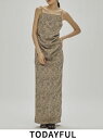 【即日出荷】【待望追加】TODAYFUL トゥデイフル Jacquard Camisole Dress★ 25春夏2 12510316 マキシワンピース 25春...