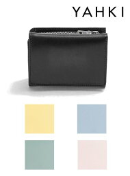 ヤーキ ミニ財布 レディース 【即日出荷】(春新作10%OFF) YAHKI ヤーキ SMALL LEATHER GOODS 22秋冬 YH-207 財布 ミニ財布 ウォレット　ギフト　ラッピング　パステルカラー【新作】春小物