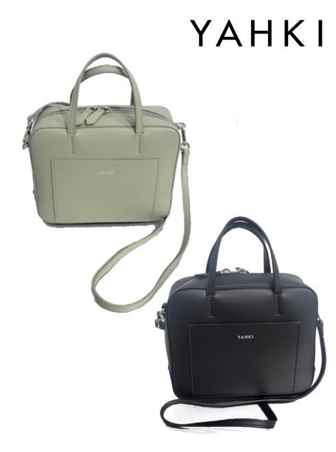 【即日出荷】(マラソン10%OFF＋300円OFF) YAHKI ヤーキ VEGAN LEATHER-1 25春夏 YH-565V ハンド・ショルダーバッグ 【新作】小物 バッグ 春小物のサムネイル