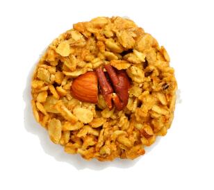 いまここ園 えん麦と木の実のクッキー 4枚入り 5袋くるみ アーモンド ひまわりのたね かぼちゃの種 ペ..