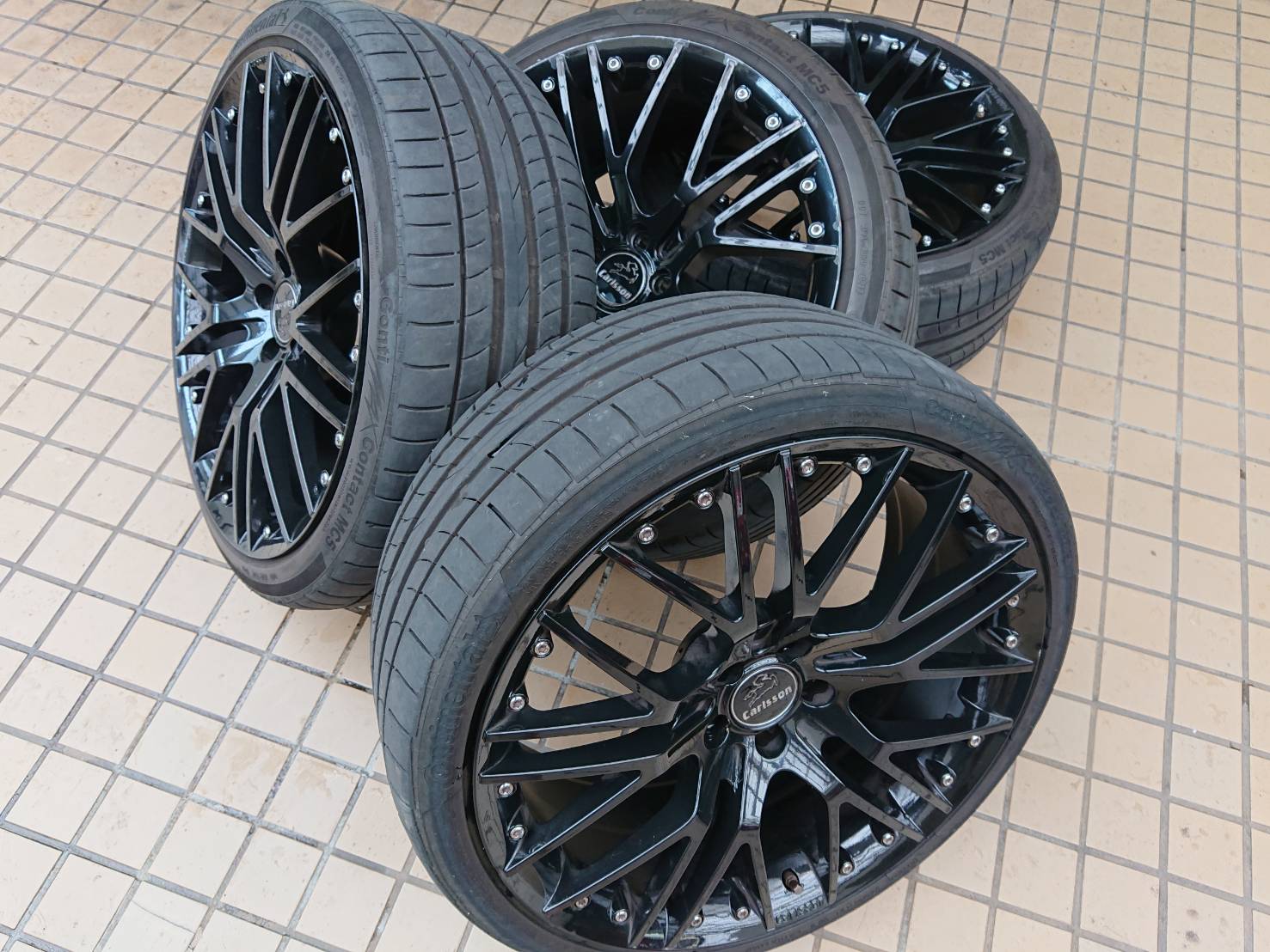 Carlsson カールソン1/10X ブラックエディション 4本セットメルセデスベンツ Sクラス W222Sクーペ C217 W21