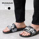 1PIU1UGUALE3 RELAX ウノピゥウノウグァーレトレ リラックス USX-25011 サンダル メンズ ロゴ ペイズリー 高品質 格闘技 スポーツ ...