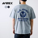 【20%OFF!楽天スーパーSALE!】AVIREX アヴィレックス 7835134025 刺繍 Tシャツ メンズ カットソー パッチ 半袖 ミリタリー アメリカ陸軍 空軍 ラグランスリーブ おしゃれ 人気