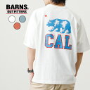まるでTシャツとスウェットの中間のようなボディがBARNSらしいタフな1枚