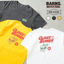 BARNS OUTFITTERS バーンズ 別注 ヘビーウェイト プリント Tシャツ br-24300ht カットソー 半袖 日本製 COZUN ゴート HEA...