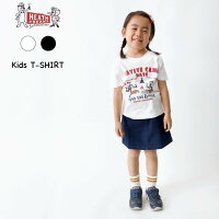 Tシャツキッズ半袖プリント子供服90cm100cm110cm120cm130cm140cmアメカジカジュアルヒースベア親子コーデのポイント対象リンク