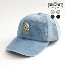 HEATH ヒース ビール キャップ 帽子 ベースボールキャップ 6パネルキャップ キャンバス ハンバーガー 紫外線対策 日焼け対策 アメカジ ヒース 横浜