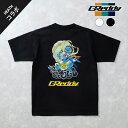 TRUST GReddy チューニングメーカー ブランド Tシャツ メンズ カットソー 半袖 コラボ JDM スポーツカー Diablo Art TATOO タ...