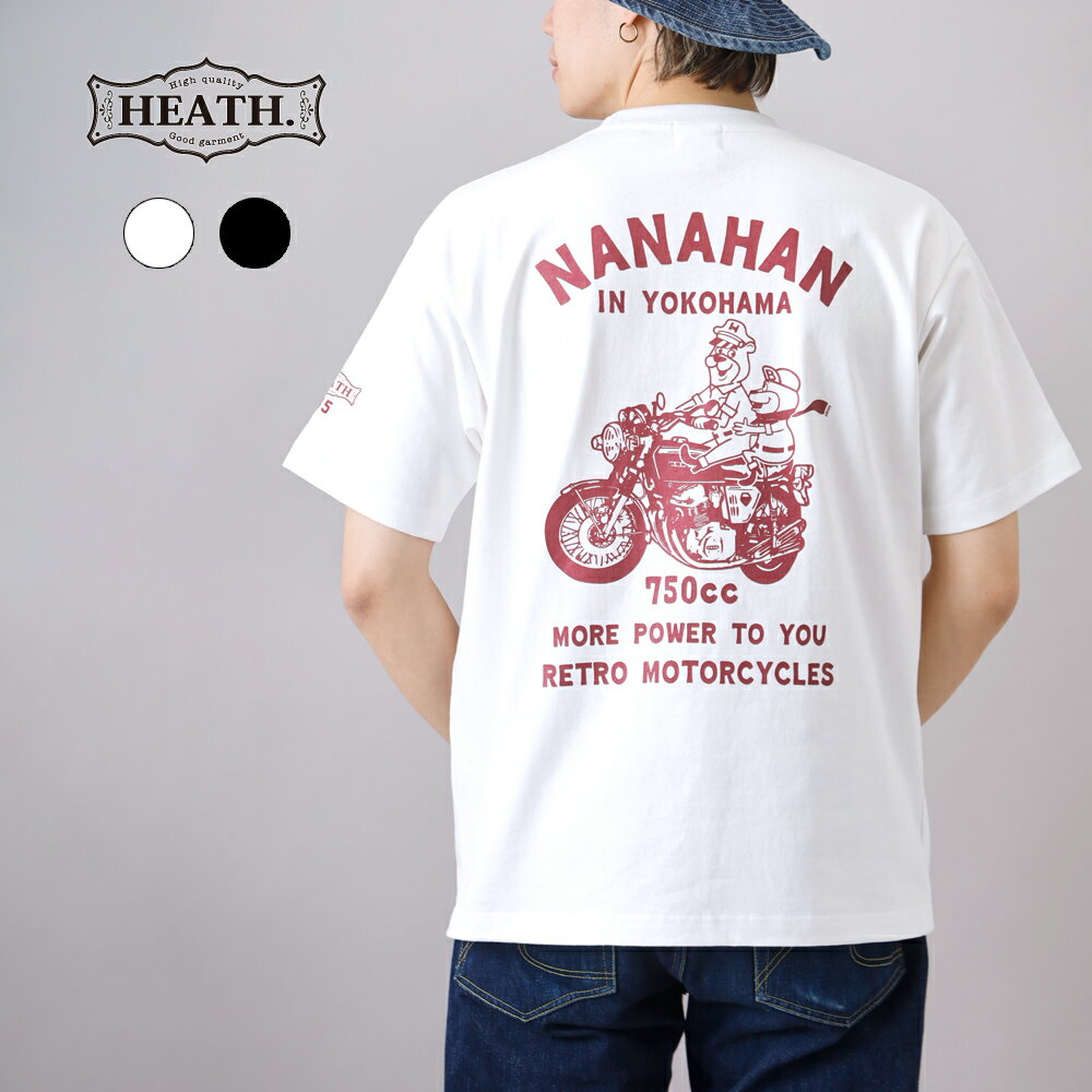 乐天商城 - Tシャツ メンズ カットソー 半袖 S-2XLサイズ オーバーサイズ 厚手 丈夫 タフ お土産 ナナハン 単車 バイク ツーリング USコットン アメカジ カジュアル 人気 おすすめ おしゃれ S/M/L/XL/2XL 30代 40代 50代 60代