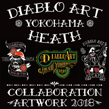 tシャツ メンズ 半袖 カットソー 大きいサイズ XLサイズ 厚手 アメカジ tattoo Diablo art 所ジョージ 世田谷ベース Daytona バイカー 30代 40代 コスパ アメカジ ヒース HEATH.BLUEPORT ブルーポート 横浜 大人