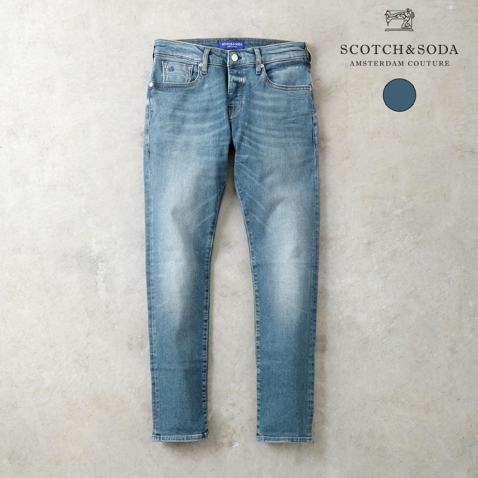 スコッチアンドソーダ ジーンズ メンズ SCOTCH & SODA スコッチ アンド ソーダ RALSTON 85518 ジーンズ メンズ デニム ストレッチ加工 高品質 アメカジ ヒース 横浜 ハマカジ Lightning掲載ショップ