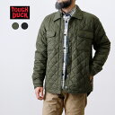 TOUGH DUCK タフダック ws14 CPO ダウンジャケット シャツダウン メンズ アウター 中綿 防寒 保温 ミリタリー プリマロフト