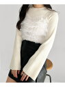【SALE/50%OFF】フリルキャミ/ニット2P Heather ヘザー トップス ニット グレー ブラック ホワイト【RBA_E】[Rakuten Fash...