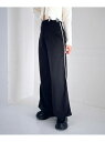 【SALE/61%OFF】パールスラックスパンツ Heather ヘザー パンツ スラックス・ドレスパンツ ブラック グレー【RBA_E】[Rakuten Fa...