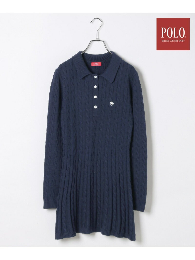 【SALE／37%OFF】【POLO BCS(ポロ・ビーシーエス)】ケーブルワンピース Heather ヘザー ワンピース・ド..