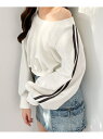 【SALE/64%OFF】ショートライン裏毛スウェット Heather ヘザー トップス スウェット・トレーナー グレー ホワイト【RBA_E】[Rakuten...