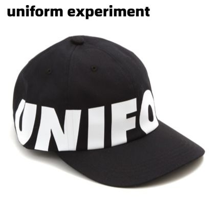 メンズ帽子, キャップ BLACKuniform experiment BIG LOGO CAP UE-180090 F.C.Real bristol