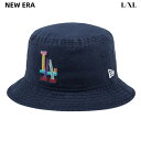 L/XL【NEW ERA BTS × MLB Dynamite Los Angeles Dodgers Bucket 01 Ocean Side Blue ニューエラ ダイナマイト ロサンゼルス ドジャース バケット 01 オーシャン サイド ブルー 2022 メンズ レディース ユニセックス 韓流】