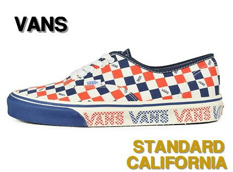 27cm【STANDARD CALIFORNIA x VANS Authentic V44R SD Navy/White/Red スタンダードカリフォルニア x バンズ ヴァンズ オーセンティック】