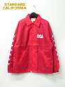 M【STANDARD CALIFORNIA SD COACH JACKET TYPE2 RED スタンダードカリフォルニア コーチジャケット】限定