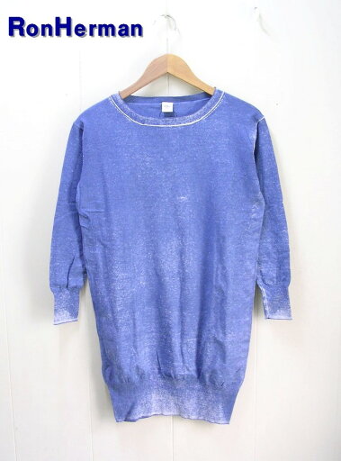XS【Ron Herman California ロンハーマン ニット ワンピース 311080051-1071 Blue】【美中古】 XS【Ron Herman California ロンハーマン ニット ワンピース 311080051-1071 Blue】【美中古】