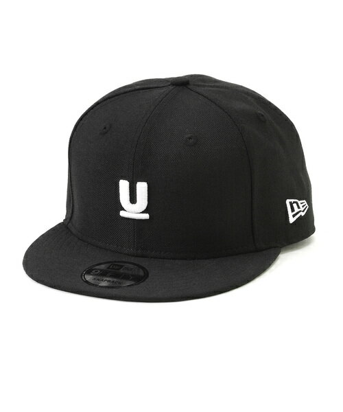 再入荷 1番人気 C.BLACK【UNDERCOVER x NEW ERA U LOGO 9FIFTY CAP Under Cover アンダーカバー x ニューエラ Uロゴキャップ ヘッドウェア 帽子 黒 ブラック】