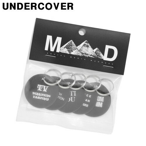 B.BLACK【MADSTORE UNDERCOVER マッドストアー アンダーカバー キーホルダー 5個セット】