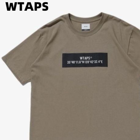 L【WTAPS 20SS WTINC TEE 201PCDT-ST11S BEIGE ダブルタップス Tシャツ ベージュ 2020SS】