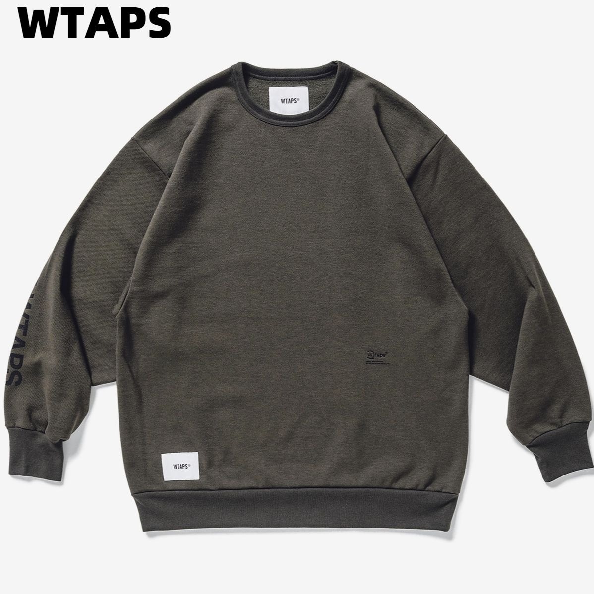 WTAPS ダブルタップス スウェット カーキ 02(M位) 3304125A0037 楽天市場】wtaps スウェット(スウェット・トレーナー|トップス