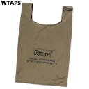 【WTAPS CONVENI BAG / NYLON 211TQDT-CG05 OLIVE DRAB ダブルタップス コンビニ バッグ バック / ナイロン オリーブドラブ 2021ss エコバッグ】