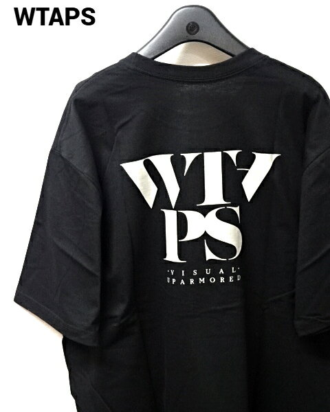 【WTAPS】カットソー27 Tシャツ コットン ロゴ ルーズフィット 楽天市場】wtaps(カラーブラック)(Tシャツ・カットソー