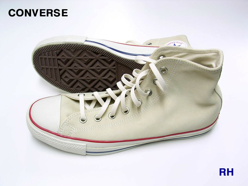 9.5 USA 28cm【CONVERSE SUEDE ALL STAR HI / RH 1CK059 NATURAL コンバース スエード オールスター ハイカット Ron Herman ロンハーマン】