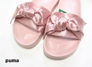 24cm Pink ピンク【PUMA by Rihanna FENTY BOW SLIDE WNS プーマ リアーナ　フェンティ ボウ スライド サンダル 2017】36577403