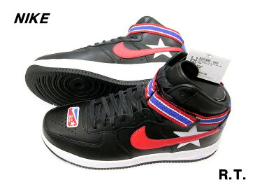 9.5(27.5cm) BLACK【NIKE AIR FORCE 1 HI / RT AQ3366-001 RICCARDO TISCI ナイキ x リカルドティッシ NIKELAB ナイキラボ エアフォース1 ハイ x リカルドティッシ ブラック R.T.】黒タグ付き 国内正規品