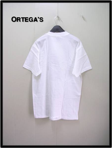 M【ORTEGA'S オルテガ Tシャツ White 白 ホワイト ネィティブ】