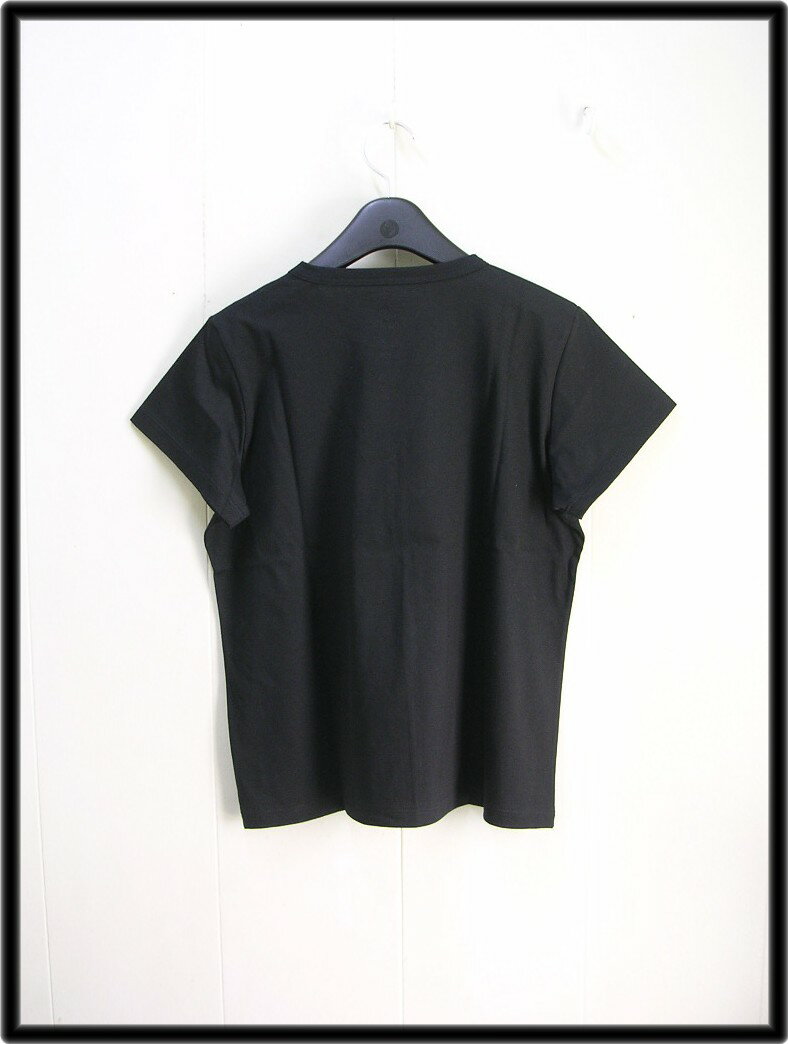 日本国内正規品 1 レディース 黒 Black【agnes b. FEMME LOGO TEE [アニエスベー] ロゴ Tシャツ S137 TS】