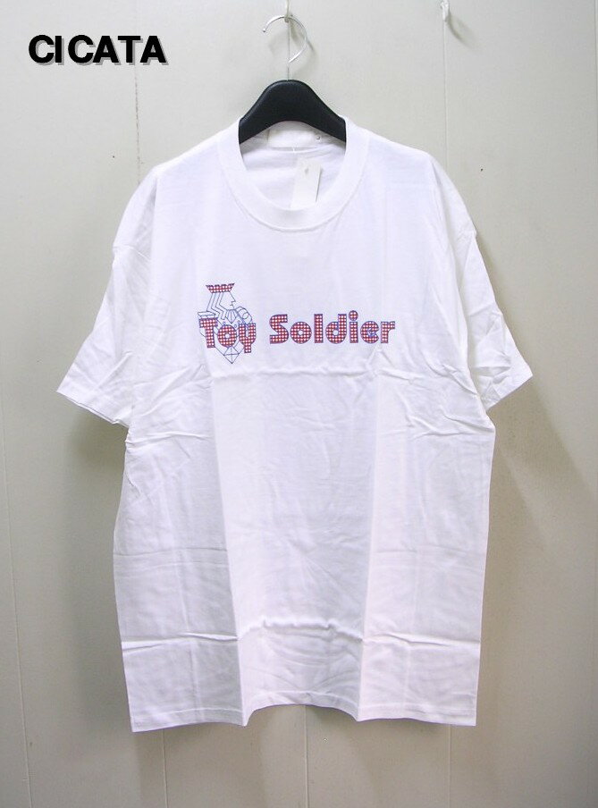 L 別注【CICATA シカタ Tシャツ White Toy Soldier RIHITO リヒト ホワイト】