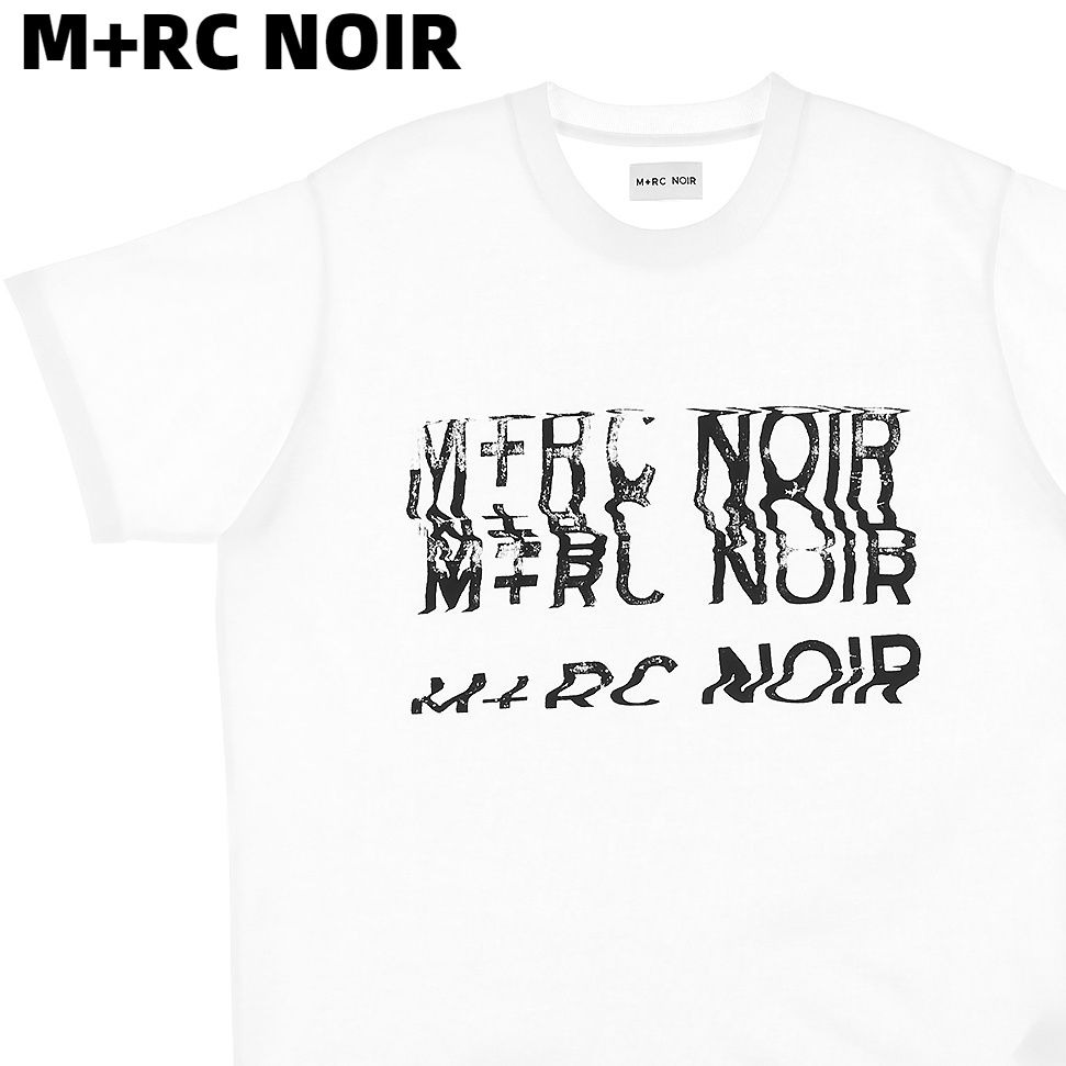 M【M RC NOIR FAKE POCKET TEE / WHT マルシェノア Tシャツ フェイクポケット Tシャツ 白 ホワイト WHITE】