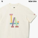 M【NEW ERA x BTS x MLB Dynamite Los Angeles Dodgers Performance Tee IVORY ニューエラ ダイナマイト ロサンゼルス ドジャース Tシャツ ベースボールTシャツ アイボリー 2022 レディース メンズ ユニセックス 韓流】