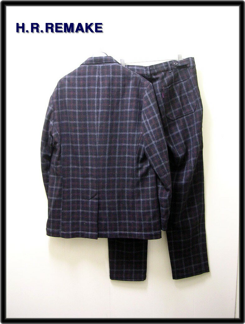 【H.R.REMAKE [エイチアールリメイク] ジャケット パンツ セットアップ】【中古】