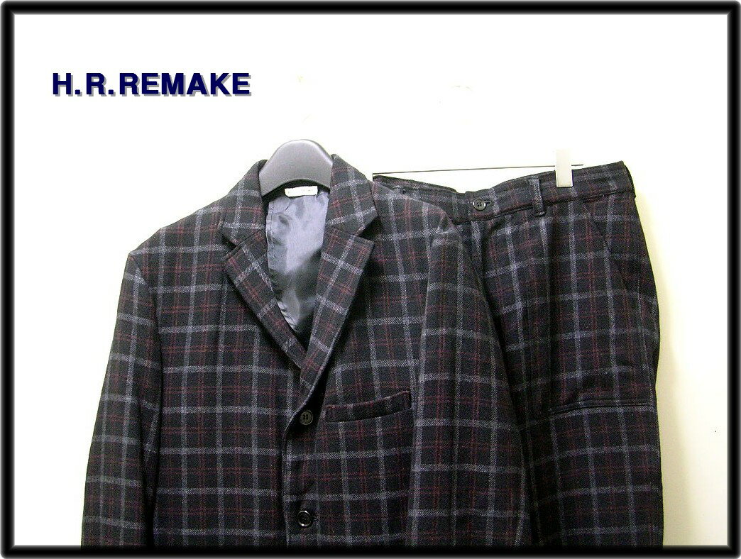 【H.R.REMAKE [エイチアールリメイク] ジャケット パンツ セットアップ】【中古】
